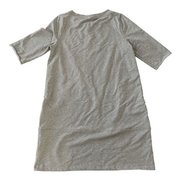 Soft Surroundings Corryn Gray Sweatshirt Dress Size SP - Picture 2 of 7